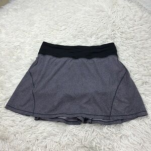 Lululemon Circuit Breaker Skirt II (Tall) (15") Disperse Dusky Lavender Black /